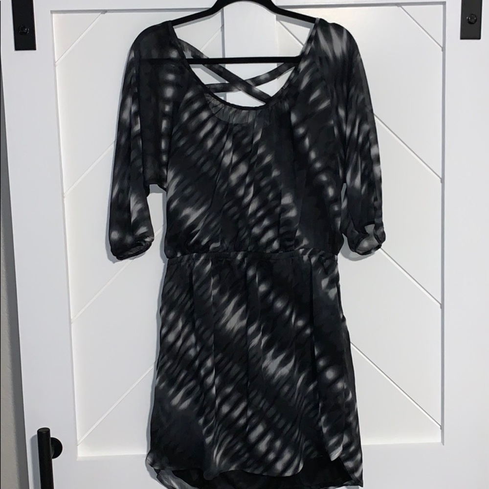 Express high low dress